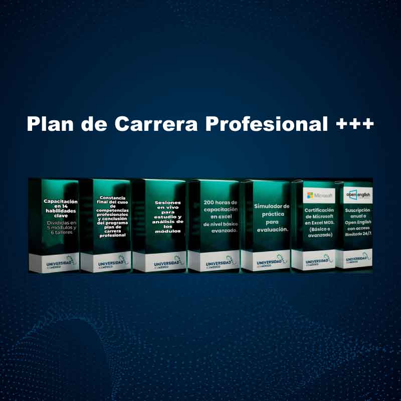 conoce plan de carrera profesional plus 3